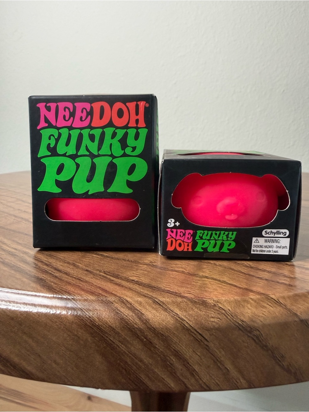 NEEDOH Funky Pup Sensory Stretch Toy - Pink